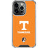 University of Tennessee-Knoxville T Logo on Orange iPhone 16 Pro Clear Case